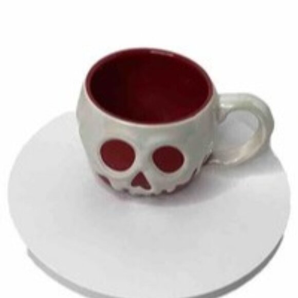 Disney POISON APPLE SNOW WHITE Coffee Mug Cup Collectible Villains Rare Tea Mug - Picture 2 of 4